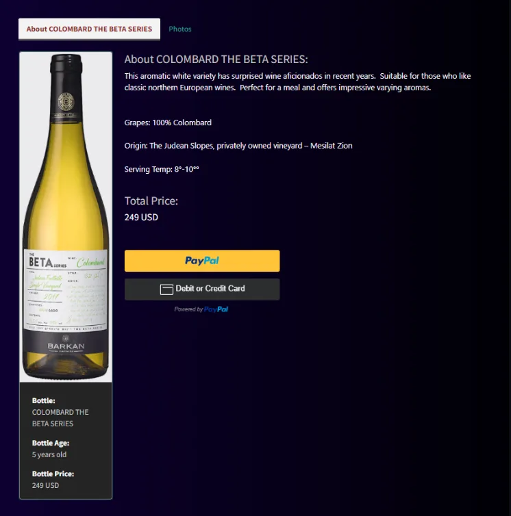 Wine Store SPA